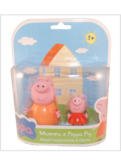MAMMA PIG E PEPPA PIG CONFEZIONE COPPIA PERSONAGGI