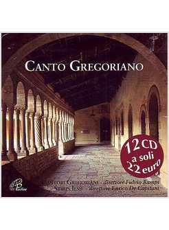 CANTO GREGORIANO 12 CD