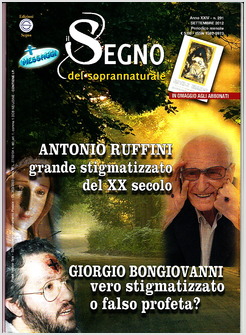 IL SEGNO DEL SOPRANNATURALE SETTEMBRE 2012