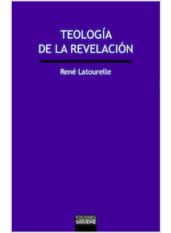 TEOLOGIA DE LA REVELACION