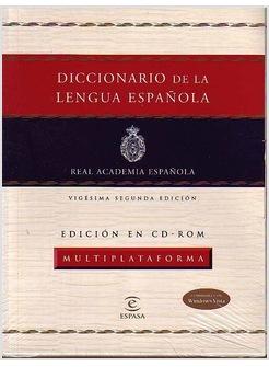 DICCIONARIO DE LA LENGUA ESPANOLA 22MA EDICION CD - ROM