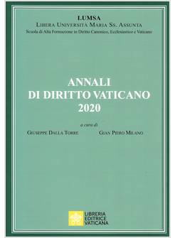 ANNALI DI DIRITTO VATICANO 2020