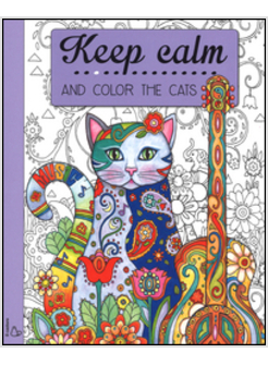 KEEP CALM AND COLOR THE CATS