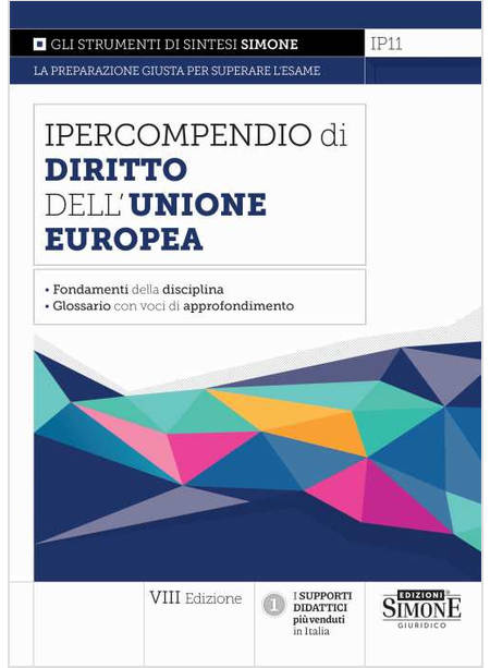 IPERCOMPENDIO DIRITTO UNIONE EUROPEA 8ED