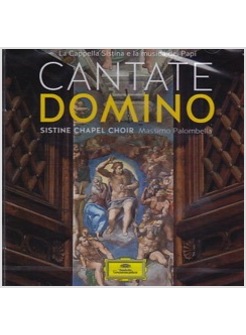 CANTATE DOMINO. SISTIN CHAPEL CHOIR CD