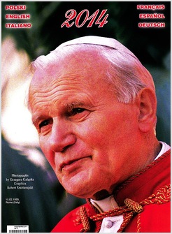 CALENDARIO GIOVANNI PAOLO II 2014