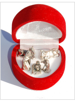 CUORE SCRIGNO CON PRESEPE