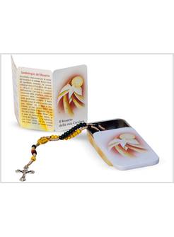 SCATOLINA IN LATTA CM 7 X 4 CON CORONCINA RICORDO CRESIMA