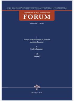 RIVISTA FORUM VOLUME 7 (2021)