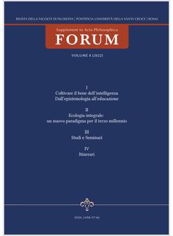 RIVISTA FORUM VOLUME 8 (2022)