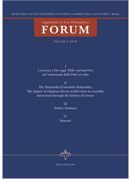 RIVISTA FORUM VOLUME 4 (2018)