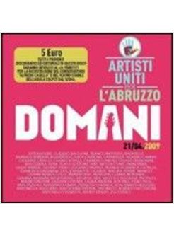 DOMANI CD ARTISTI UNITI PER L'ABRUZZO