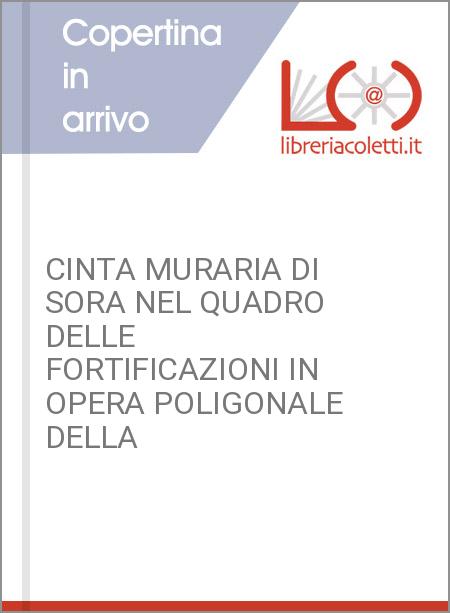 CINTA MURARIA DI SORA NEL QUADRO DELLE FORTIFICAZIONI IN OPERA POLIGONALE DELLA 