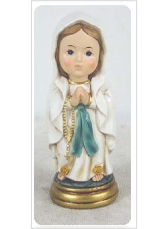 STATUA MADONNA LOURDES BABY