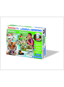 SCUOLA DI SAPIENTINO ANIMALI CON CD (LA)