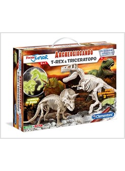 FOCUS. T-REX E TRICERATOPO