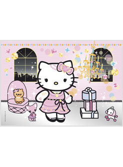 HELLO KITTY MODA PUZZLE JEWELS 104