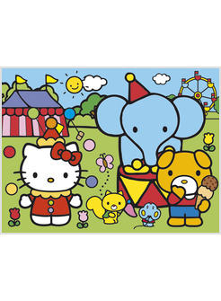 HELLO KITTY HAPPY COLOR PUZZLE 30