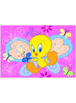 TWEETY BUTTERFLIES (PUZZLE 60 PCS.)