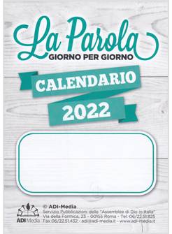 LA PAROLA GIORNO PER GIORNO CALENDARIO CON CARTONCINO GRANDE 2022 