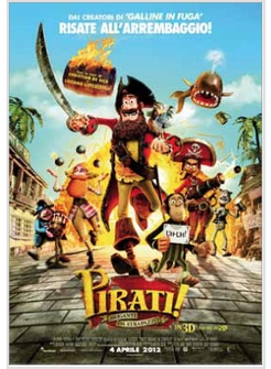PIRATI! BRIGANTI DA STRAPAZZO DVD