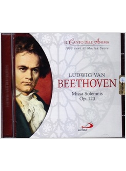 BEETHOVEN. MISSA SOLEMNIS OP.123 CD