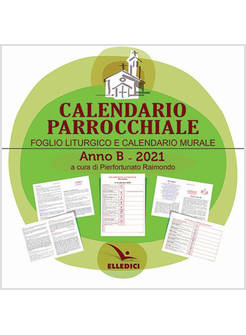 CALENDARIO PARROCCHIALE ANNO B 2021  CD ROM