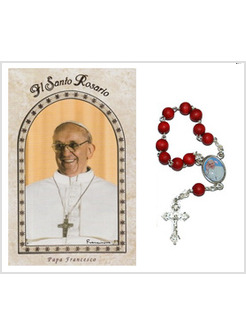 LIBRETTO IL SANTO ROSARIO PAPA FRANCESCO IN ITALIANO