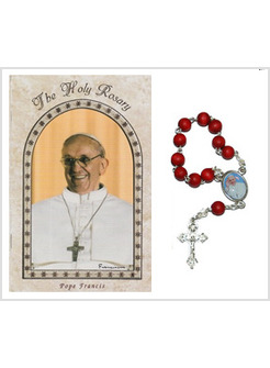 LIBRETTO THE HOLY ROSARY WITH POPE FRANCIS IN INGLESE 