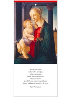 ACCOGLIETE MARIA NELLA VOSTRA FAMIGLIA CONFEZIONE 50 PEZZI BENEDIZIONE CASE