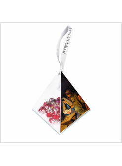 PIRAMIDE CON CORONA CRISTALLO IMMAGINE NATIVITA'