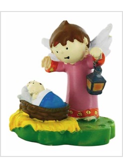 ANGELO CHE VEGLIA SU GESU' BAMBINO