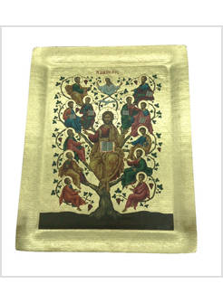 ICONA ALBERO DELLA VITA CM 10 X 13