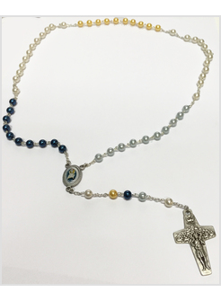 ROSARIO GIUBILEO DELLA MISERICORDIA CONFEZIONE CM 8 X 15 CON PREGHIERA