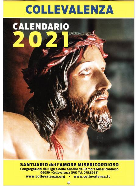 CALENDARIO DA  MURO 2021 COLLEVALENZA