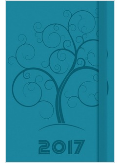 AGENDA SETTIMANALE PICCOLA TURCHESE 2017