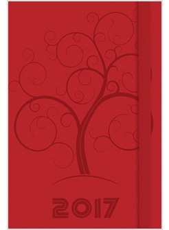 AGENDA SETTIMANALE PICCOLA ROSSA 2017