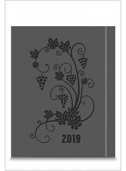 AGENDA PLANNING 2019 GRIGIO 21X27 CM