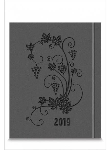 AGENDA PLANNING 2019 GRIGIO 21X27 CM