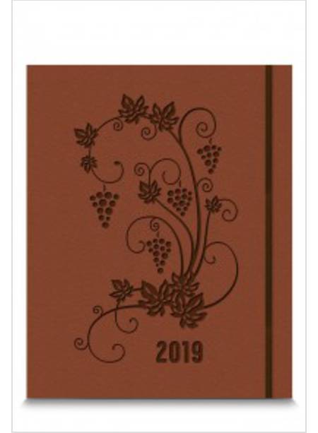 AGENDA PLANNING 2019 MARRONE 21X27 CM