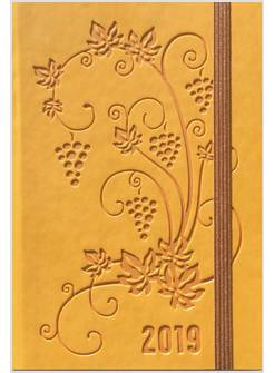 AGENDA SETTIMANALE POKET 2019 GIALLA 9,5X14,5 CM