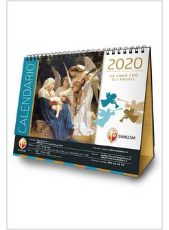 CALENDARIO DA TAVOLO UN ANNO CON GLI ANGELI 2020