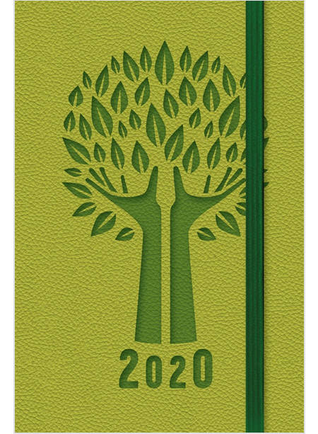 AGENDA SETTIMANALE POCKET 2020 EDIZIONE VERDE