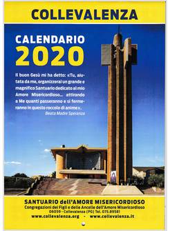 COLLEVALENZA CALENDARIO 2020