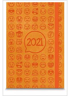 AGENDINA SETTIMANALE POCKET 2021 EDIZIONE ARANCIO