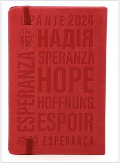 AGENDA SETTIMANALE POCKET 2024 EDIZIONE ROSSA