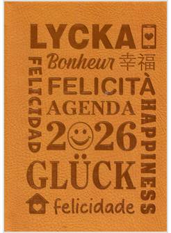 AGENDA SETTIMANALE POCKET 2026. EDIZ. CAMMELLO