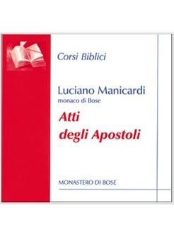 ATTI DEGLI APOSTOLI. CD