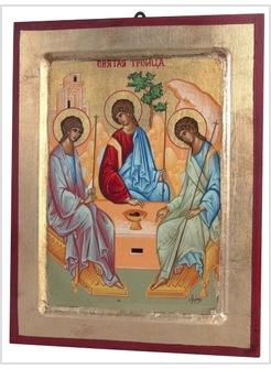 ICONA TRINITA' DI RUBLEV 18 X 23 CM