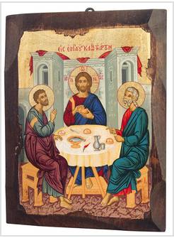 DISCEPOLI DI EMMAUS (ICONA).